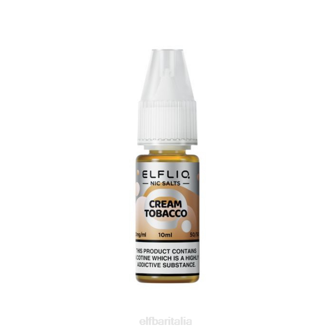 elfbar elfliq crema tabacco sali di nicotina -10ml-10 mg/ml VZT0211