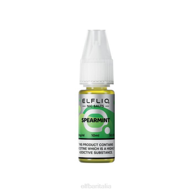 elfbar elfliq sali di menta verde - 10ml-10 mg/ml VZT0207