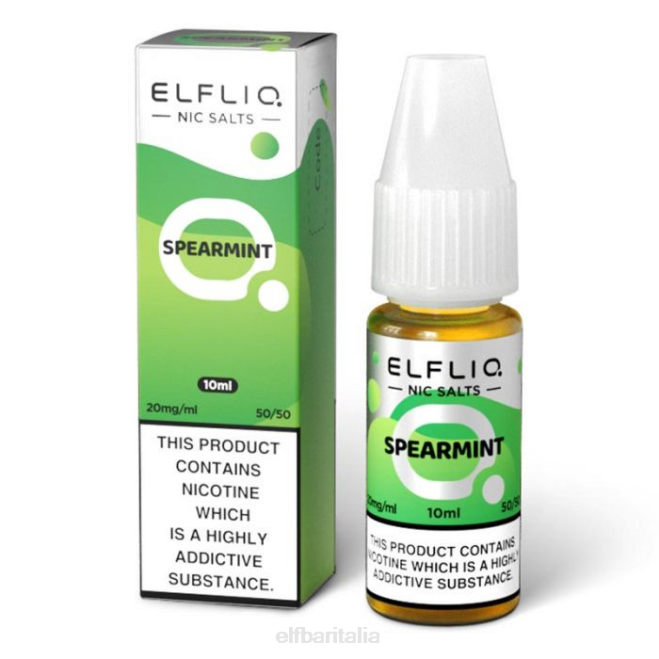 elfbar elfliq sali di menta verde - 10ml-5mg VZT0206