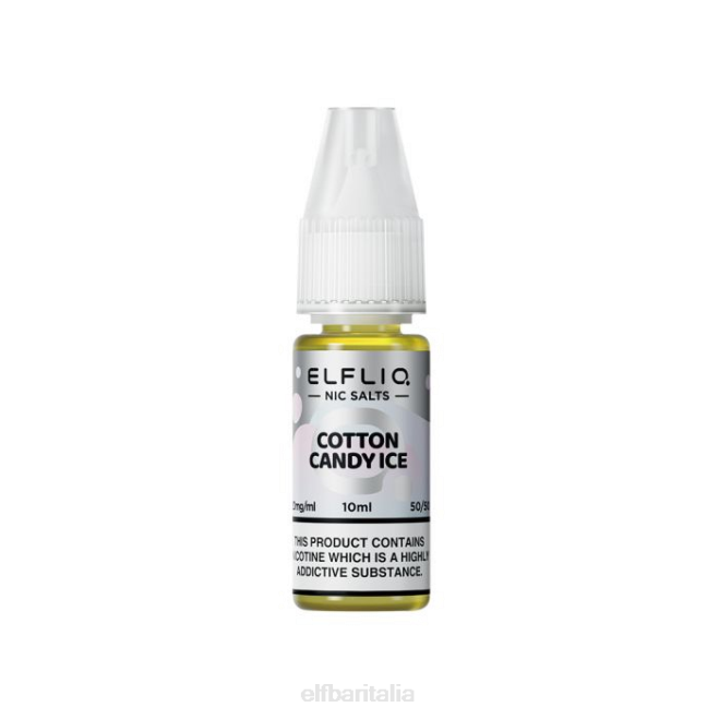 elfbar elfliq sali di zucchero filato ice nic - 10ml-10 mg/ml VZT0213