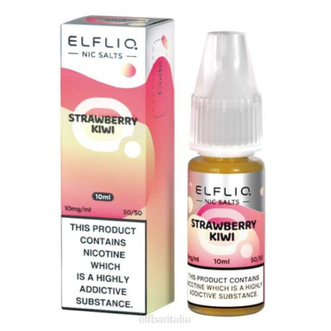 elfbar sali elfliq nic - fragola kiwi - 10ml-10 mg/ml VZT0180