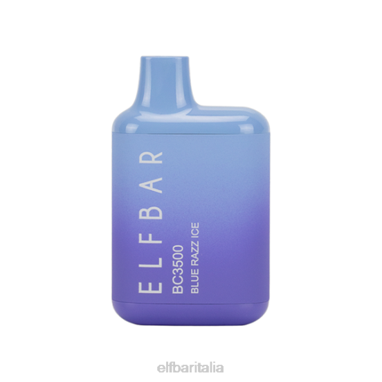 ELFBAR blue razz ice 3500 consumatore - singolo - 50 mg 6DV455