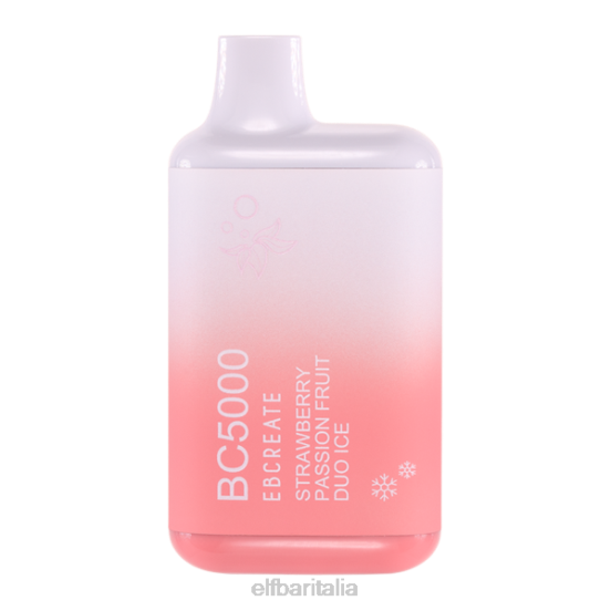 ELFBAR frutto della passione alla fragola duo ice bc5000 consumer - 50 mg - singolo 6DV428