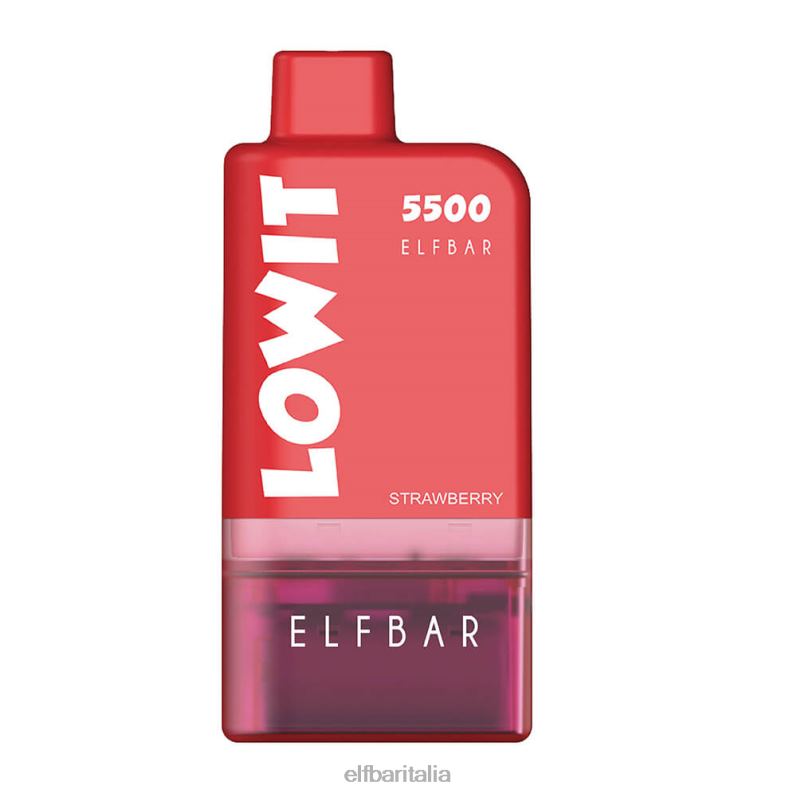 ELFBAR kit pod preriempito lowit 5500 2%nic ghiaccio alla fragola FNP8L125