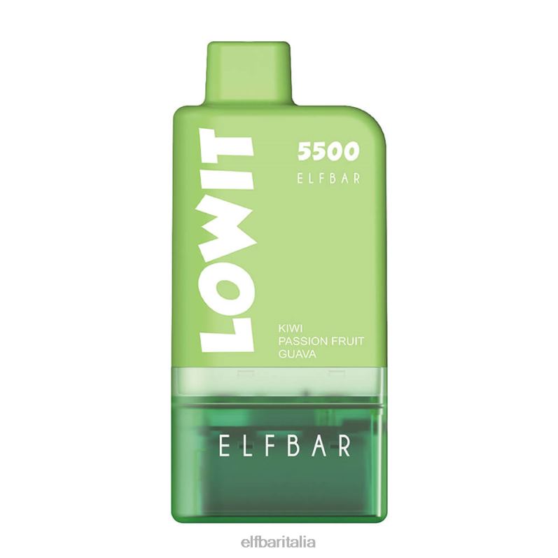 ELFBAR kit pod preriempito lowit 5500 2%nic kiwi frutto della passione guava FNP8L124