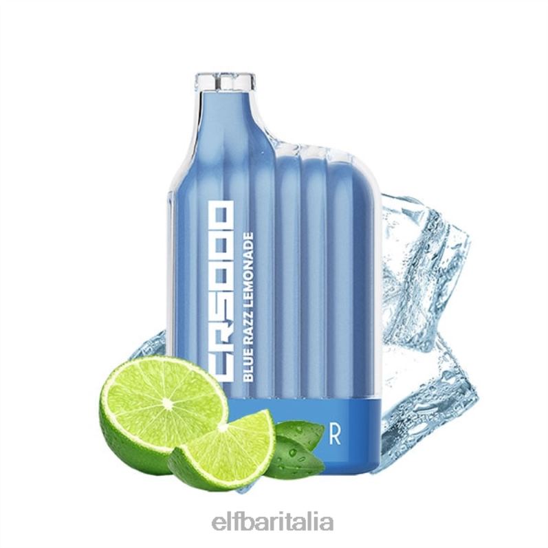 ELFBAR cr5000 vaporizzatore usa e getta 5000 sbuffi limonata blu razz FNP8L29