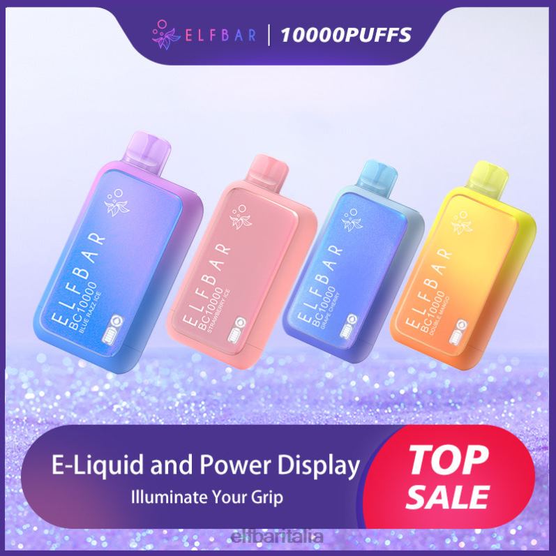 ELFBAR miglior sapore usa e getta vape bc10000 in vendita ghiaccio blu razz FNP8L10